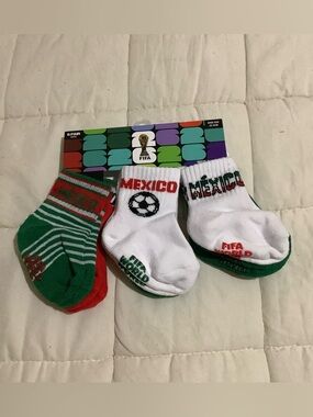 FIFA World Cup 2026 Mexico Baby Socks